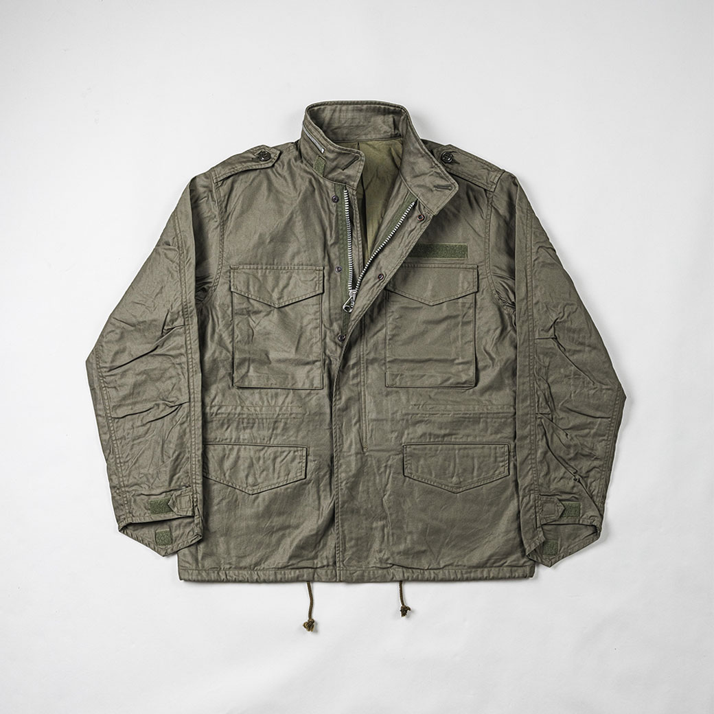 ８０ｓＭ－６５ ＦｉｅｌｄＪａｃｋｅｔ３ｒｄ 黒後染め ＳＣＯＶＩＬ ...