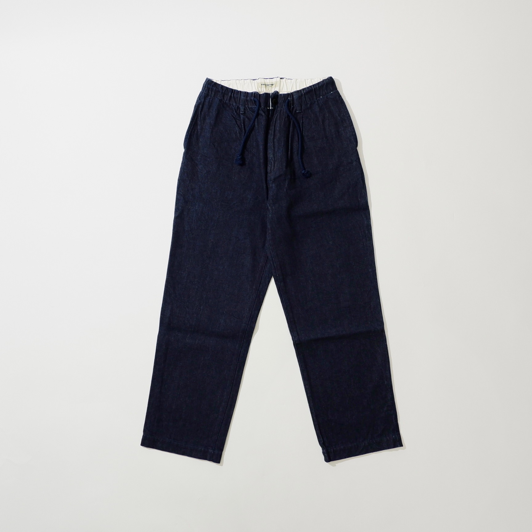 F0508 DENIM TRACK PANTS | 株式会社スタジオ・エクリュ DENIM TRACK PANTS